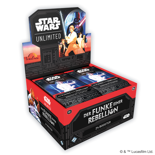Star Wars: Unlimited Der Funke einer Rebellion Booster Display