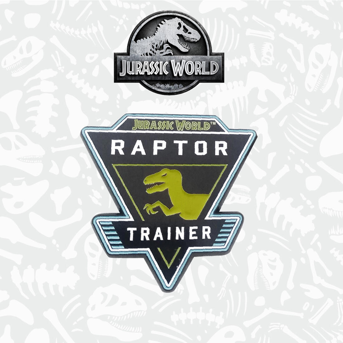 Jurassic World Limited Edition Pin Badge - Raptor Trainer