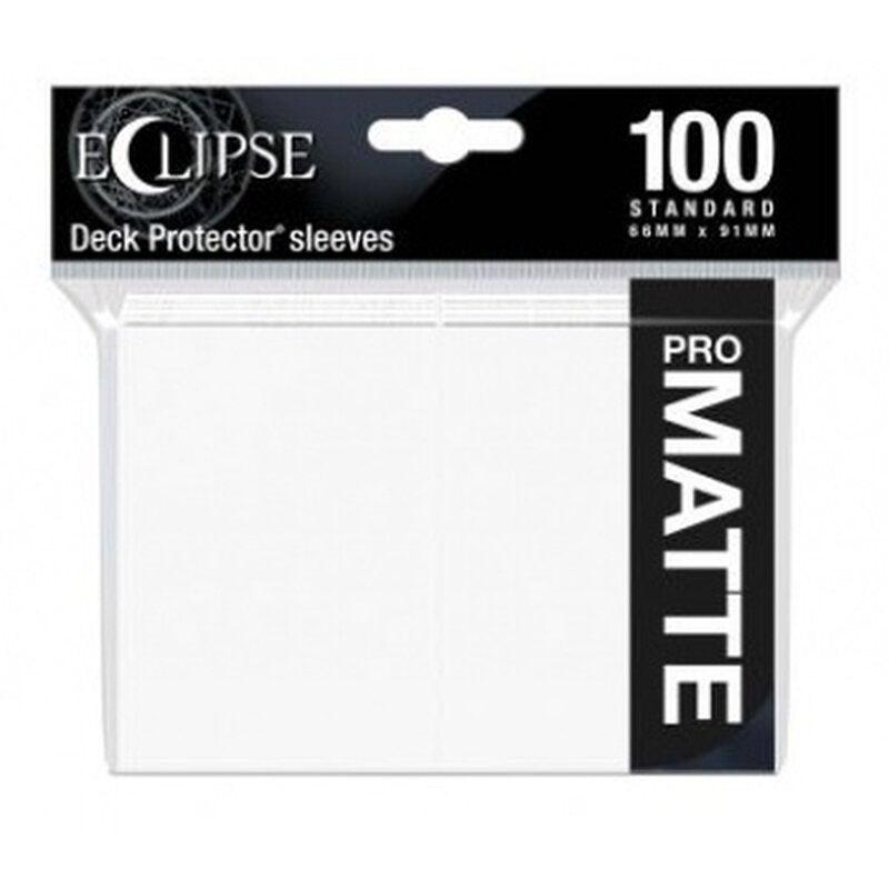 Ultra Pro - Eclipse Matte Standard Sleeves - Arctic White - Mysteryzone