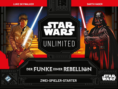 Star Wars: Unlimited Der Funke einer Rebellion Zwei-Spieler Starter Set