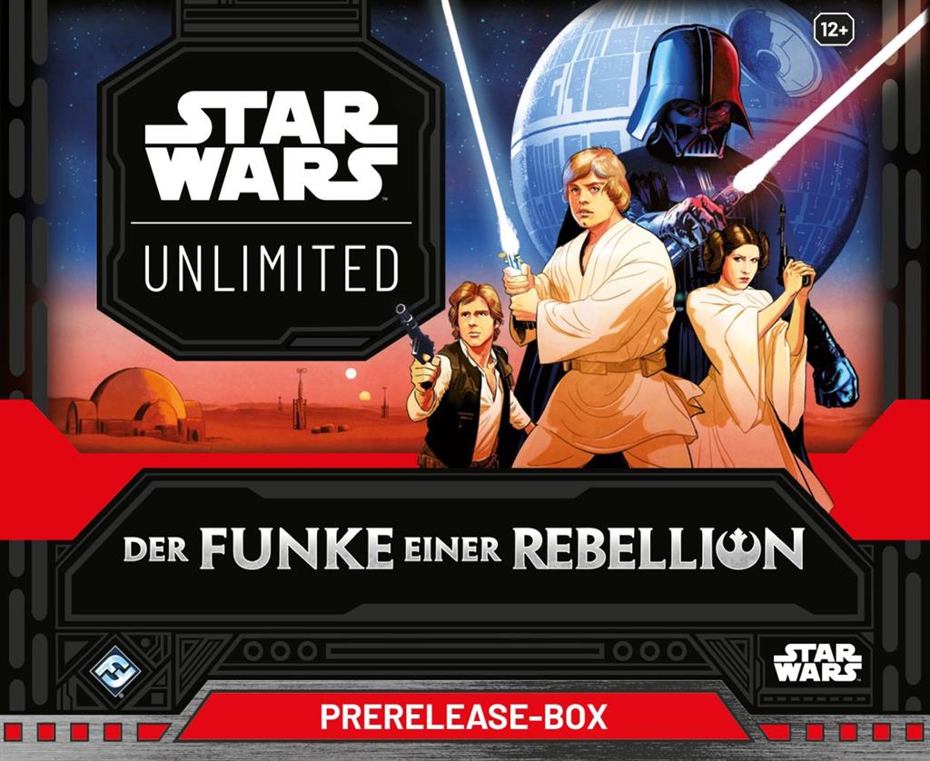 Star Wars: Unlimited Der Funke einer Rebellion Prerelease Box