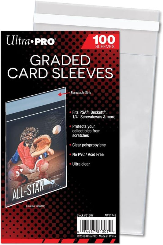 Ultra Pro Graded Card Sleeves (100)