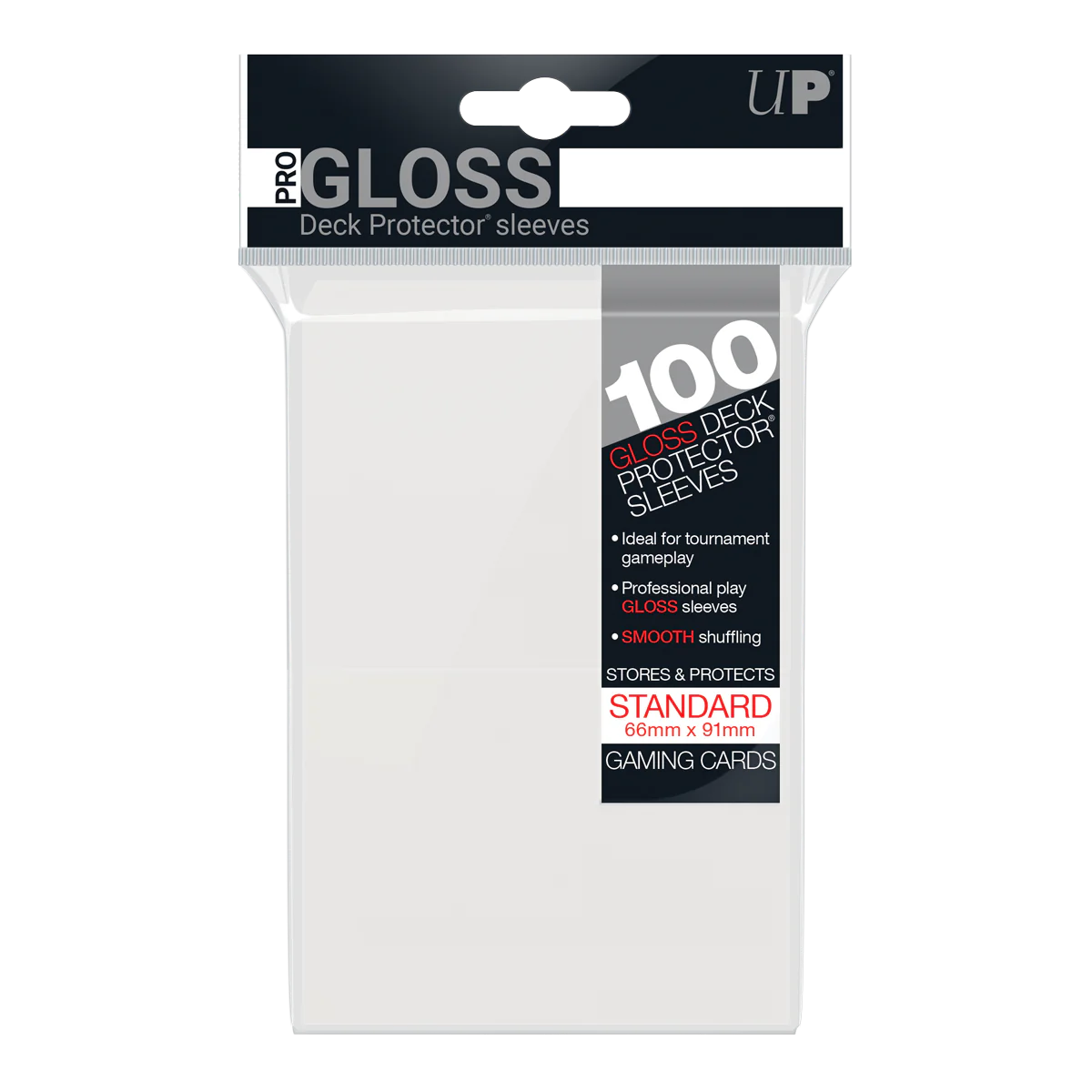 Ultra Pro Gloss Sleeves weiß (100)