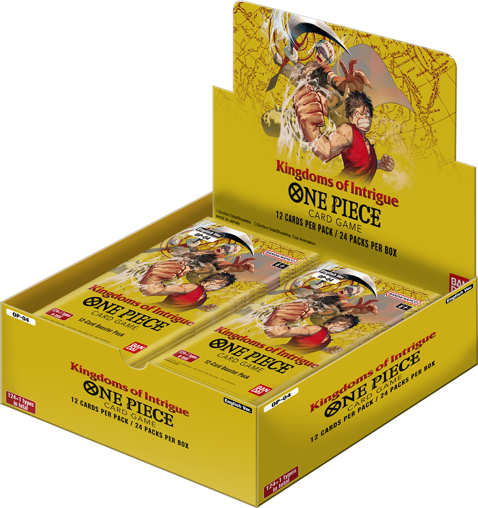 One Piece Kingdons of Intrigue OP04 Booster Display EN