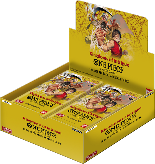 One Piece Kingdons of Intrigue OP04 Booster Display EN