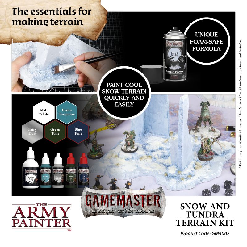 Gamemaster Snow & Tundra Terrain Kit