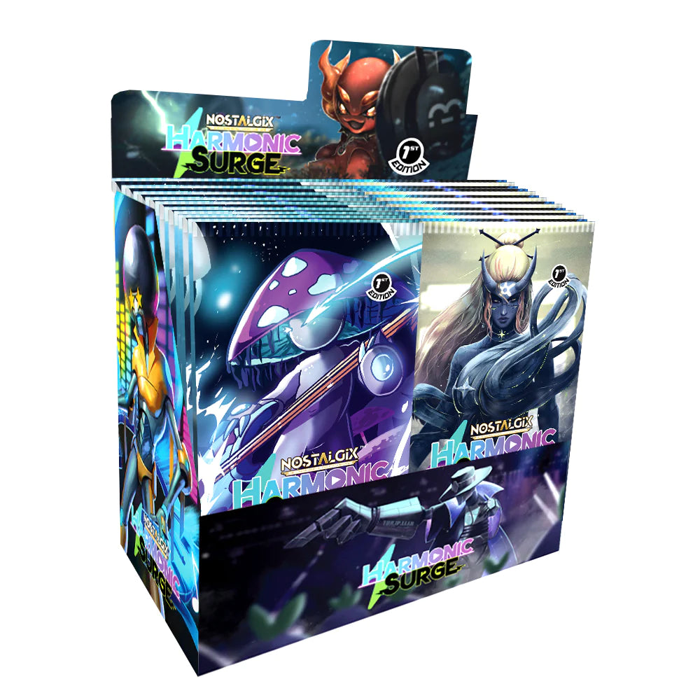 Nostalgix Harmonic Surge 1st Edition Booster Display EN