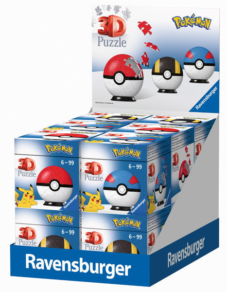 Ravensburger Pokémon Pokéball 3D Jigsaw Puzzle