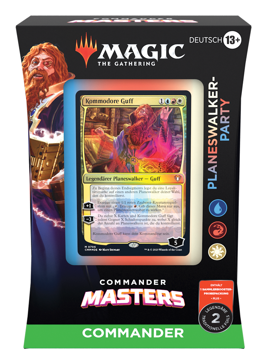 MTG Commander Masters Commander Deck "Planeswalker-Party"