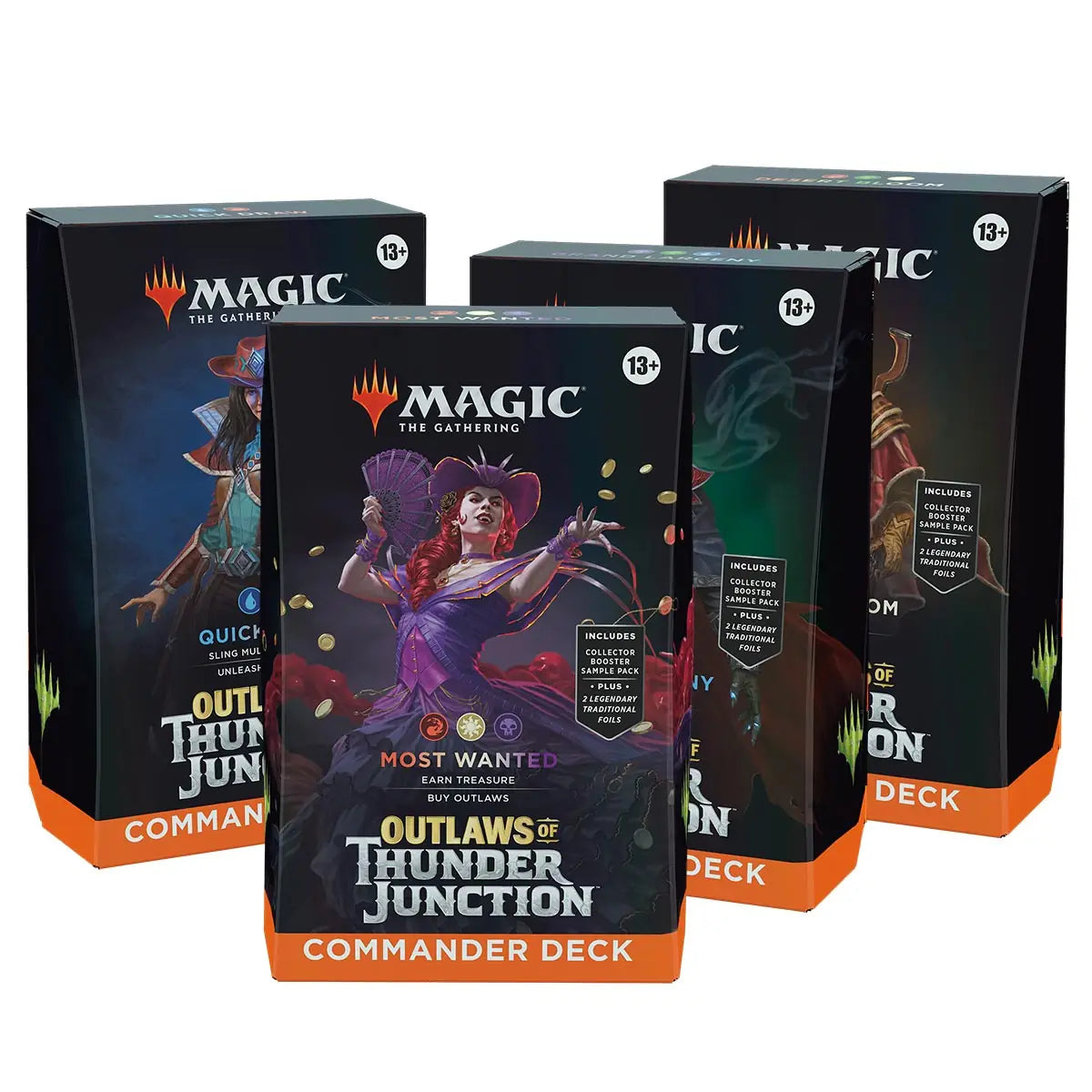 MTG Outlaws of Thunder Junction Commander Decks EN