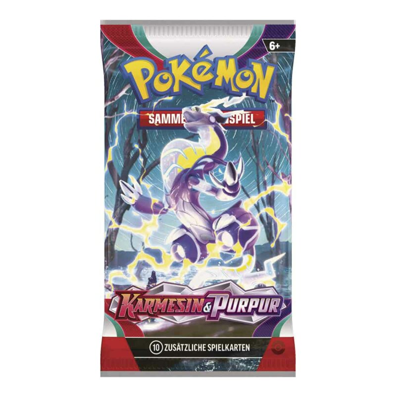 Pokemon Karmesin und Purpur Einzelbooster DE