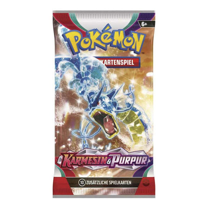 Pokemon Karmesin und Purpur Einzelbooster DE