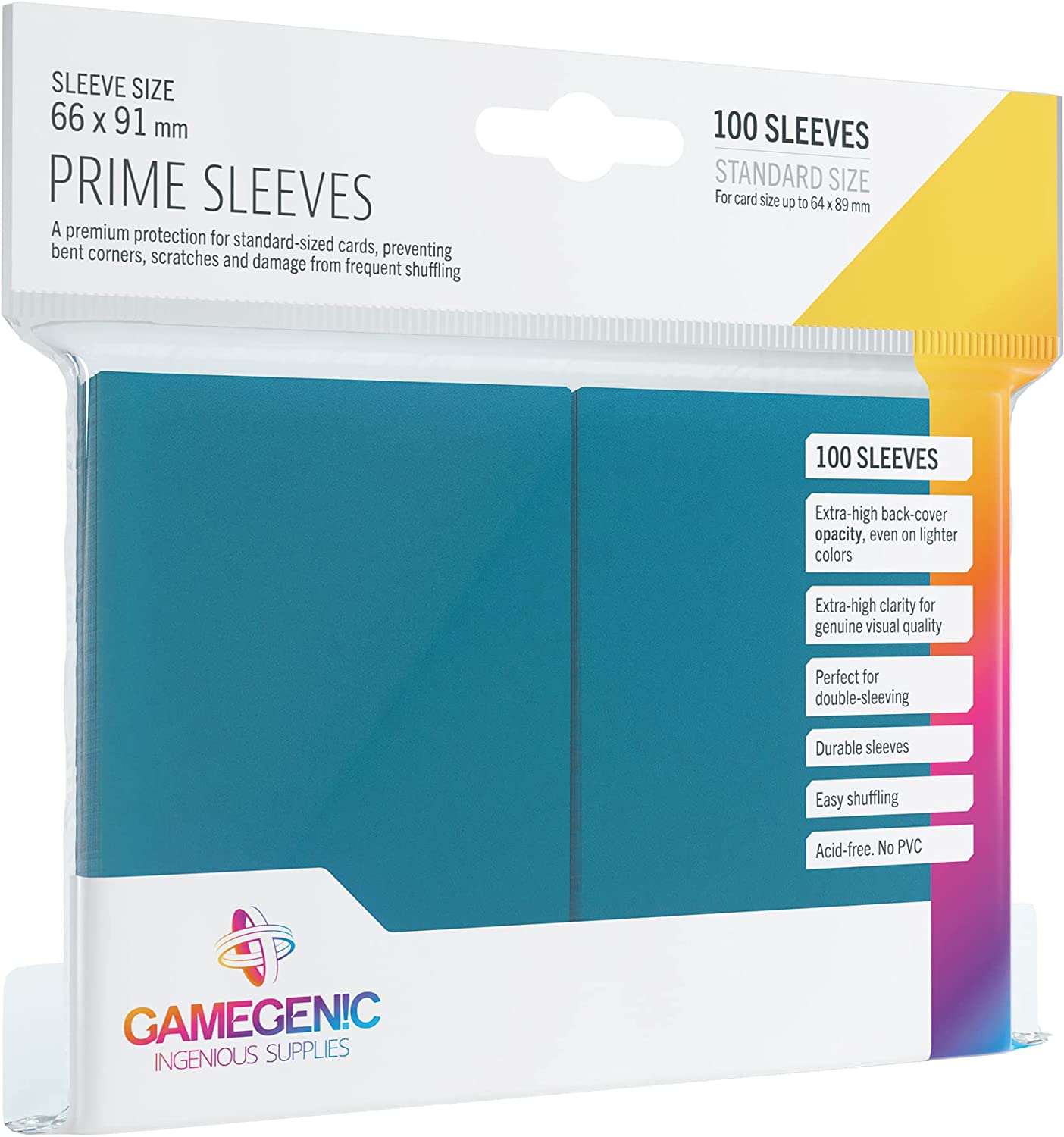 Gamegenic - Matte Prime Sleeves - Blue