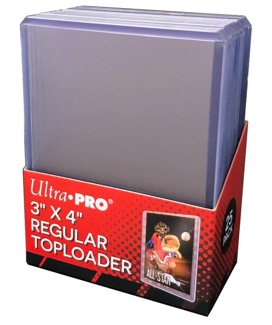 Ultra Pro Regular Toploader 3"x4" - Mysteryzone