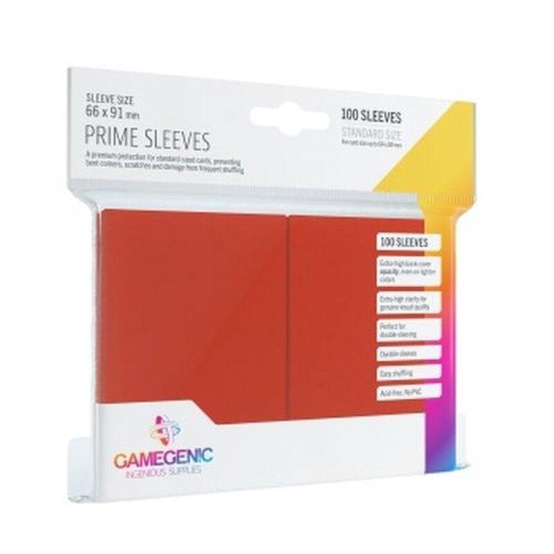 Gamegenic - Prime Sleeves - Red - Mysteryzone