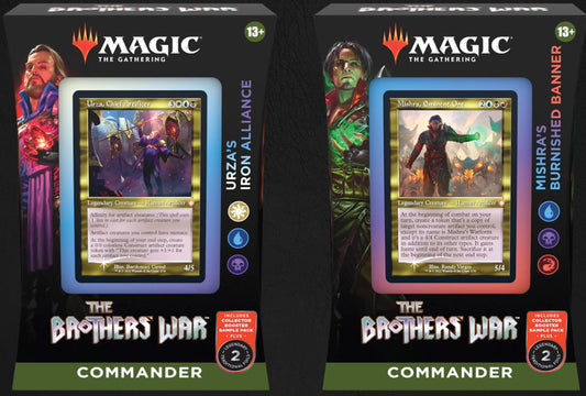 MTG Brothers War Commander Deck EN