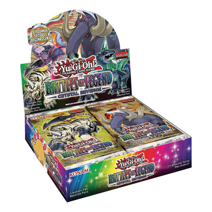 Yu Gi Oh! Battles of Legend: Crystal Revenge Booster Display